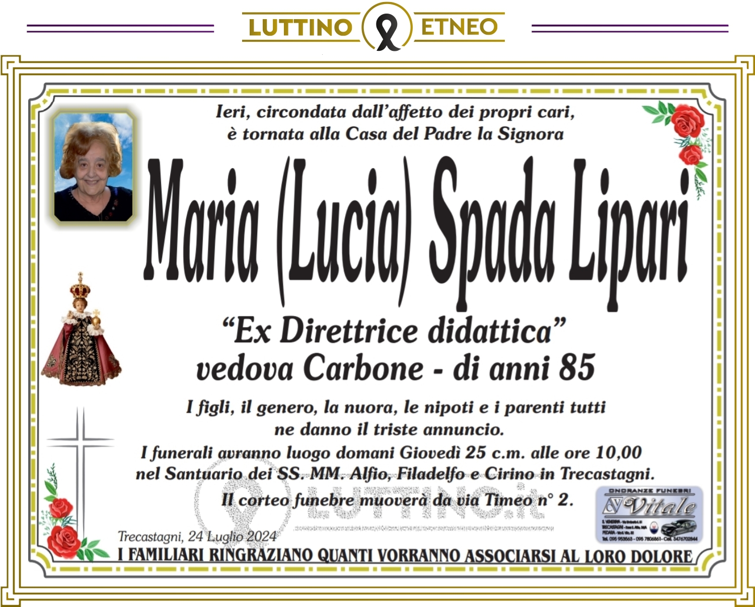 Spada Lipari Maria Lucia